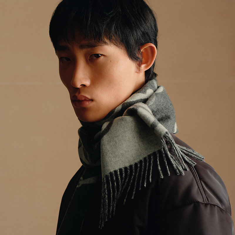 Any Mors scarf - Grey | Hermès UAE